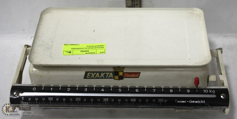 Exacta Scale VINTAGE EXACTA STANDARD GERMAN SCALE