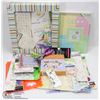 Image 1 : BOX OF SCRAPBOOKING SUPPLIES -