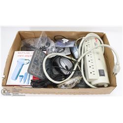 FLAT OF ELECTRONICS INCL OBDII CAR CODE SCANNER