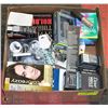 Image 1 : BOX OF DRUGSTORE ACCESSORIES INCL POWERBANK,
