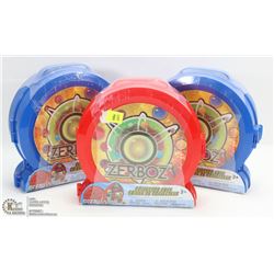 LOT OF 3 ZERBOZ COLLECTOR CASES
