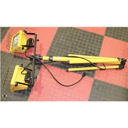 HALOGEN TRI-POD WORK LAMP AS IS