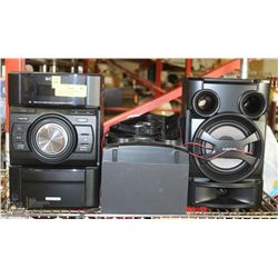 SONY MINI HIFI COMPONENT STEREO W/ SPEAKERS
