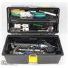 Image 1 : TOOL BOX WITH ASSORTED TOOLS INCL POWER