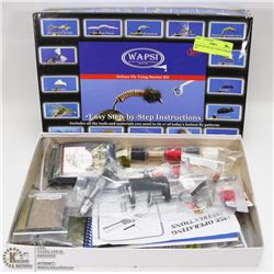 WAPSI DELUXE FLY TYING STARTER KIT.