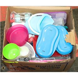 EXTRA LARGE LOT OF ALL NEW  GENUINE TUPPERWARE