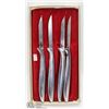 Image 1 : BOX WITH 4 VINTAGE GERBER CHEESE KNIVES