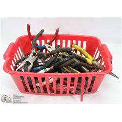 BASKET OF PLIERS
