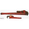 Image 1 : 24" AND 10" PIPE WRENCH COMBO