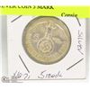 Image 1 : GERMAN WWII NAZI STERLING SILVER COIN 5 MARK