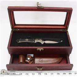 DUCKS UNLIMITED COLLECTOR KNIFE WITH KEEPSAKE BOX