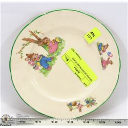 MEAKIN BUNNYWARE PLATE