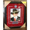 Image 1 : CANADIAN LEGEND DON CHERRY SIGNED & FRAMED PHOTO