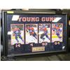Image 1 : FRAMED YOUNG GUNS OILERS PICTURES