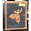 Image 1 : VINTAGE COPPER DANCER FRAMED