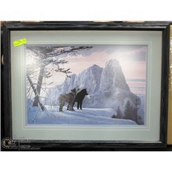 SIGNED, LTD EDITION PRINT BY ROD TRIBIGER c1997 -