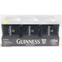 FLAT OF 24 CANS GUINNESS DRAUGHT BEER