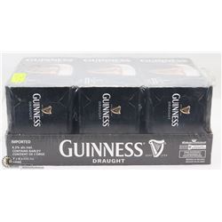 FLAT OF 24 CANS GUINNESS DRAUGHT BEER