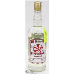 PHILLIPS PEPPERMINT SCHNAPPS 15%-750ML