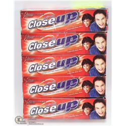 BUNDLE OF 5 RED HOT FLAVOR ACTIVE GEL CLOSE UP