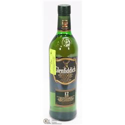 GLENFIDDICH SINGLE MALT SCOTCH WHISKY 12 YEARS
