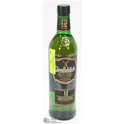GLENFIDDICH SINGLE MALT SCOTCH WHISKY 12 YEARS