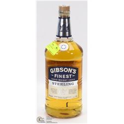 GIBSON'S FINEST STERLING WHISKEY 40%-1.14L