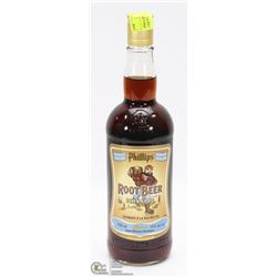 PHILLIPS ROOTBEER SCHNAPPS LIQUEUR 15%-750ML