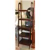 Image 1 : 5 TIER WOOD SHELF/PLANT STAND.