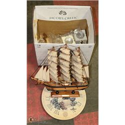 FLAT OF ASSORTED CANDLE HOLDERS, DECORATIVE