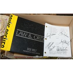 LAW & ORDER SIGNED "MARATHON" TV SCRIPT