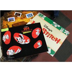 SET OF 3 DISNEY LITHOGRAPHS -4 PRINTS IN EACH SET