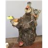 Image 1 : BIRD BATH GARDEN STATUE - 20"H X 14"W