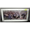 Image 1 : SIGNED, LTD EDITION PRINT OF OTTERS BY GAIL ADAMS