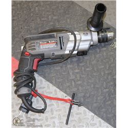 PORTER CABLE 6.5 AMP HAMMER DRILL. TOOLS