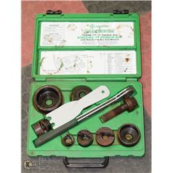 GREENLEE KNOCKOUT PUNCH SET 1/2 THRU 2" CONDUIT