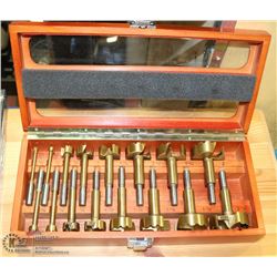 NEW MASTERCRAFT MAXIMUM FORSTNER 16PC BIT SET W/