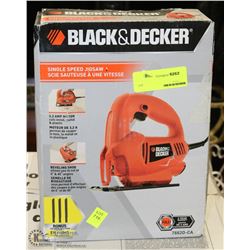 B&D SINGLE SPEED JIGSAW ON CHOICE: ORANGE. TOOLS