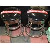 Image 1 : COMMERCIAL KENWORTH SWIVEL STOOL X2