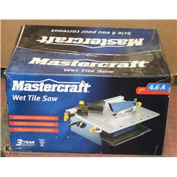 MASTERCRAFT WET TILE SAW