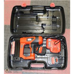 B&D CORDLESS AIR NAILER. TOOLS