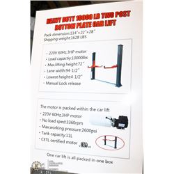 NEW 10,000LB HEAVY DUTY TWO POST AUTO LIFT