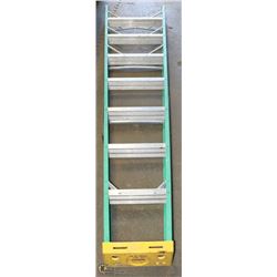 METAL AND FIBREGLASS 8' LADDER AS THEY COME