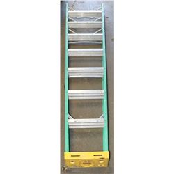 METAL AND FIBREGLASS 8' LADDER AS THEY COME