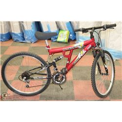 TECHTEAM 21 SPEED MOUNTAIN BIKE 26" TIRES, FULL