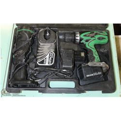 HITACHI 14.4 CORDLESS DRILL/FLASHLIGHT COMBO