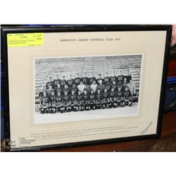EDMONTON ESKIMO FOOTBALL CLUB GROUP PHOTO