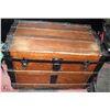 Image 1 : LARGE WOOD CHEST CIRCA LATE 1800S