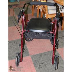 MANSFIELD WALKER  WITH SEAT WITH STORAGE