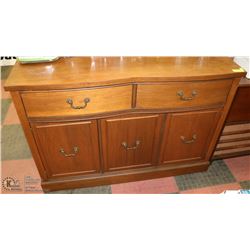WALNUT HUTCH 19X50X34.5",
